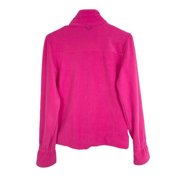 Nike ACG Jacket Pink Fleece Full Zip Sweater Pockets Warm Layer Hot Pink Small - Picture 2 of 14